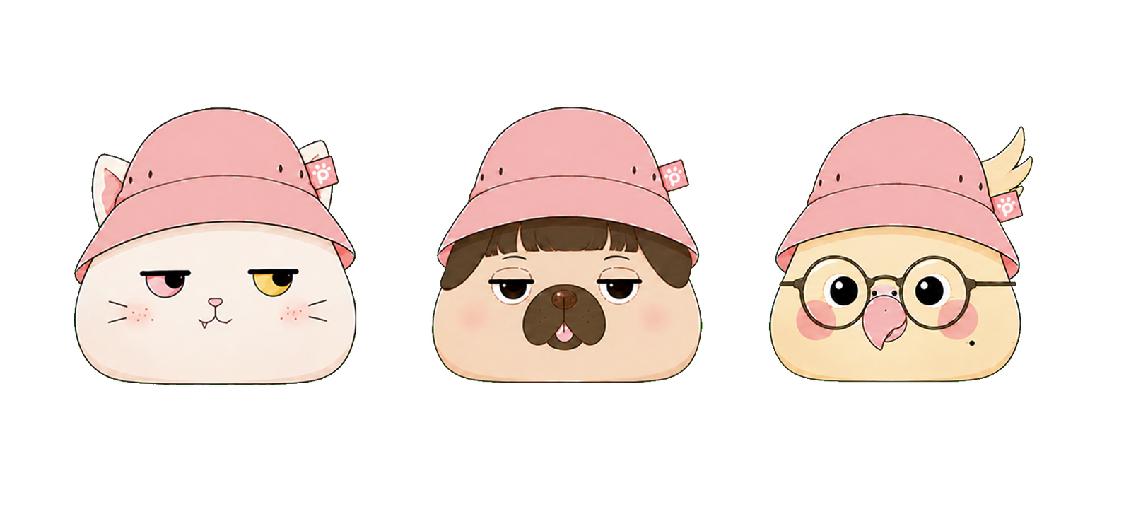 Pawtograph mascots